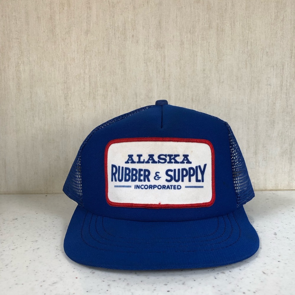Vintage Trucker Hat / Alaska Rubber & Supply
